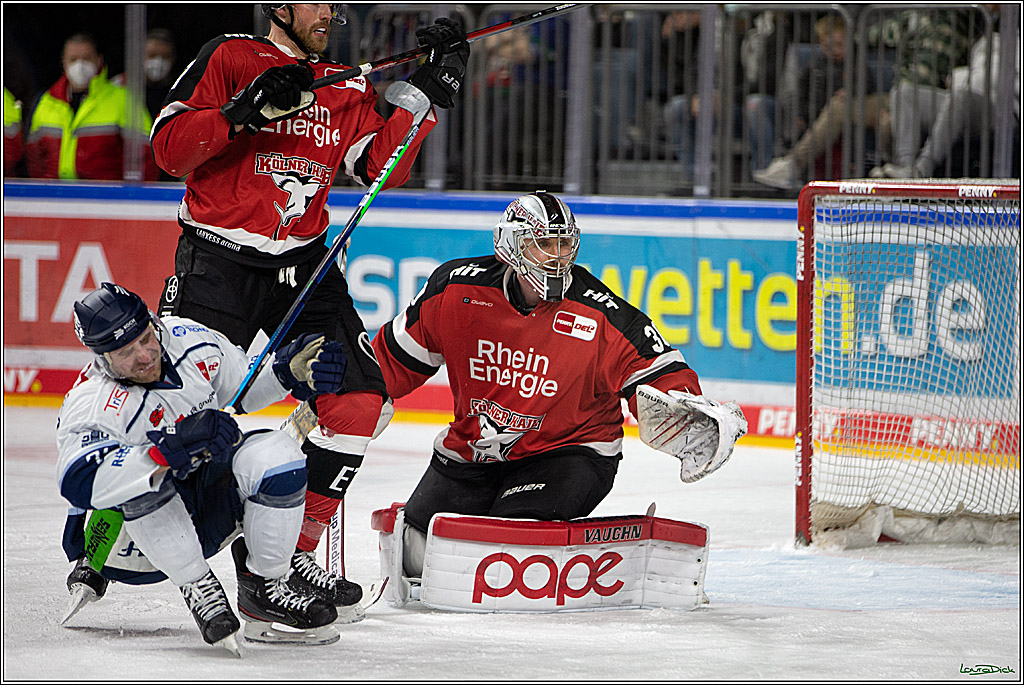 PENNY DEL;  Koelner Haie - Straubing Tigers; Koeln, 11.03.2022